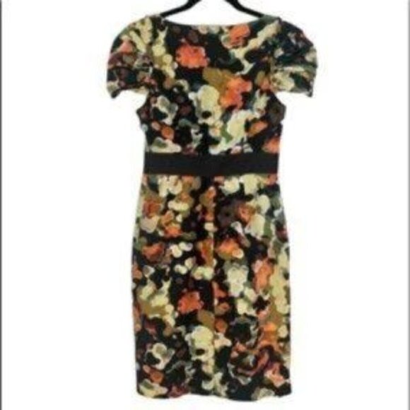 Moulinette Soeurs Floral Silk Blend Shift Dress - Picture 6 of 11